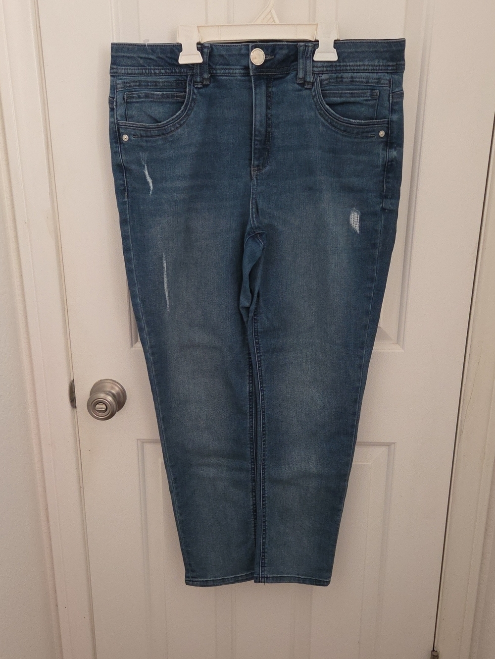Democracy Skinny Jeans in Medium Wash Blue